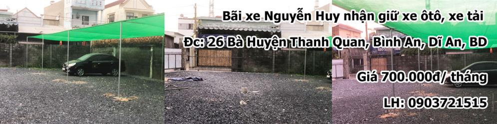 bai xe nguyen huy nhan giu xe oto xe tai